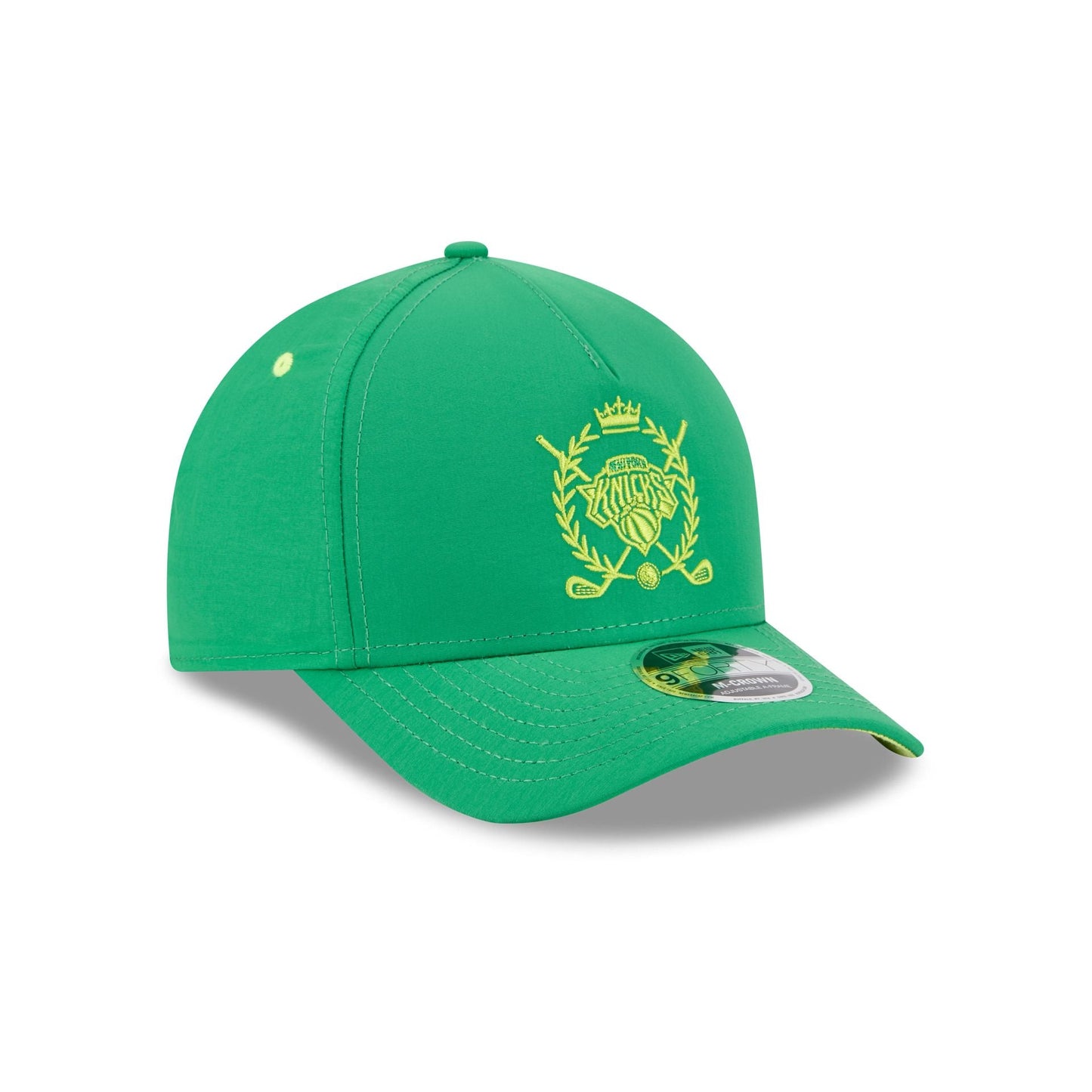 New York Knicks Tee Time 9FORTY M-Crown A-Frame Snapback Hat