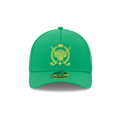 New York Knicks Tee Time 9FORTY M-Crown A-Frame Snapback Hat