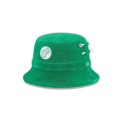 Miami Heat Tee Time Toweling Bucket Hat