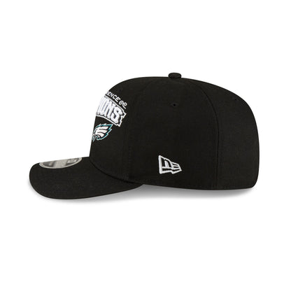 Philadelphia Eagles 2024 Conference Champions Locker Room 9SEVENTY Stretch-Snap Hat