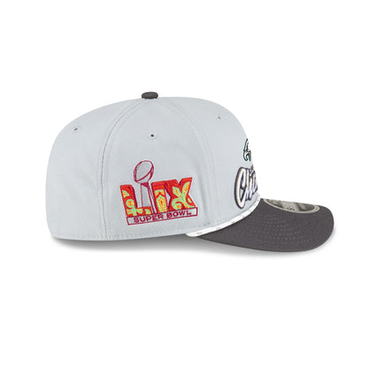 Philadelphia Eagles Super Bowl LIX Champions Locker Room Kids 9SEVENTY Stretch-Snap Hat