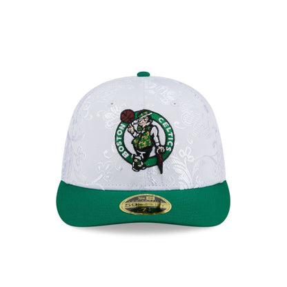 Boston Celtics Floral Shine Low Profile 59FIFTY Fitted Hat