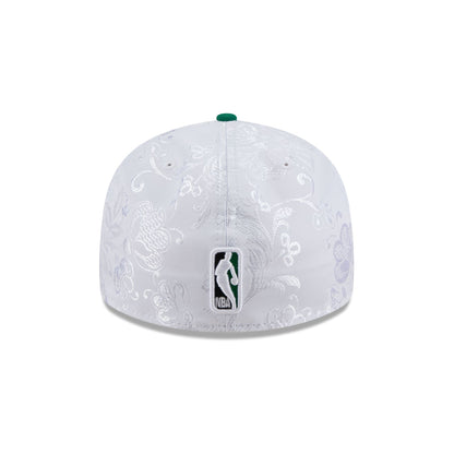 Boston Celtics Floral Shine Low Profile 59FIFTY Fitted Hat