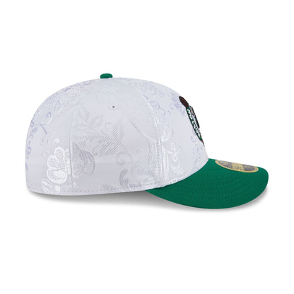 Boston Celtics Floral Shine Low Profile 59FIFTY Fitted Hat