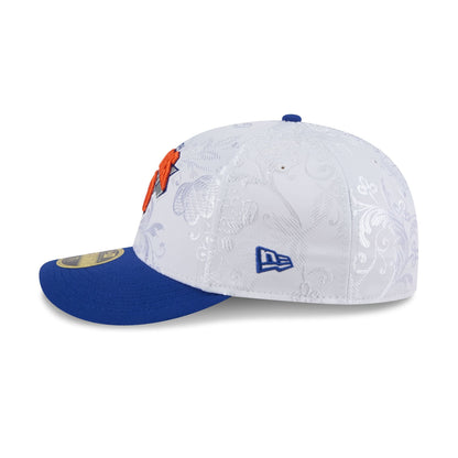 New York Knicks Floral Shine Low Profile 59FIFTY Fitted Hat