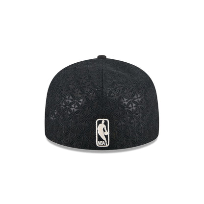 New York Knicks Black Mesh 59FIFTY A-Frame Fitted Hat