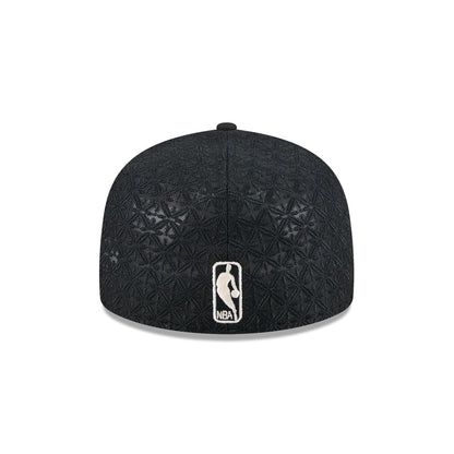 Miami Heat Black Mesh 59FIFTY A-Frame Fitted Hat
