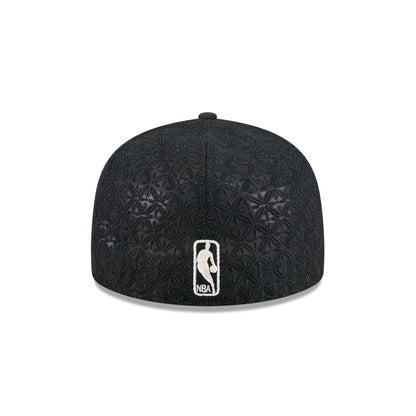 Golden State Warriors Black Mesh 59FIFTY A-Frame Fitted Hat