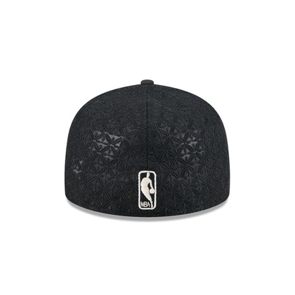 Chicago Bulls Black Mesh 59FIFTY A-Frame Fitted Hat