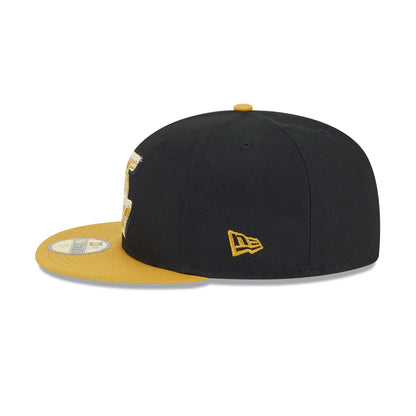 Los Angeles Lakers Metallic Gold Logo 59FIFTY Fitted Hat