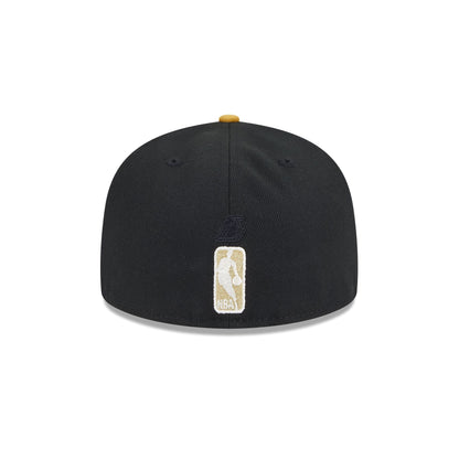 Los Angeles Lakers Metallic Gold Logo 59FIFTY Fitted Hat