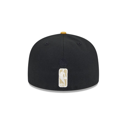 Golden State Warriors Metallic Gold Logo 59FIFTY Fitted Hat