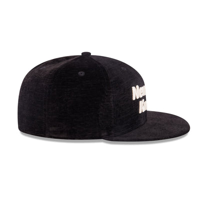 New York Knicks Black Velvet 59FIFTY Fitted Hat