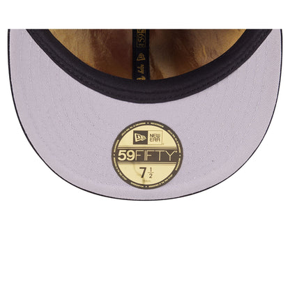 New York Knicks Black Velvet 59FIFTY Fitted Hat