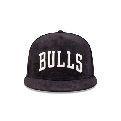 Chicago Bulls Black Velvet 59FIFTY Fitted Hat