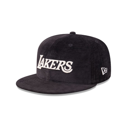 Los Angeles Lakers Black Velvet 59FIFTY Fitted Hat
