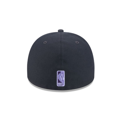 Minnesota Timberwolves Navy Lavender 59FIFTY A-Frame Fitted Hat