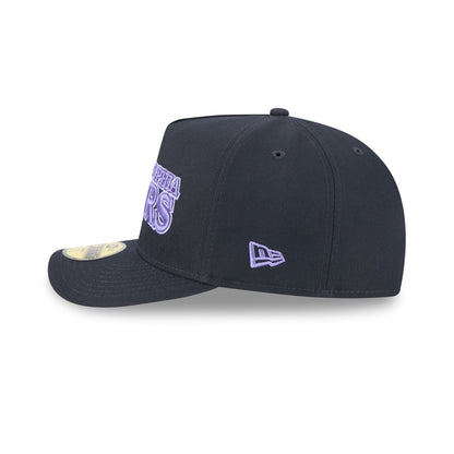 Philadelphia 76ers Navy Lavender 59FIFTY A-Frame Fitted Hat