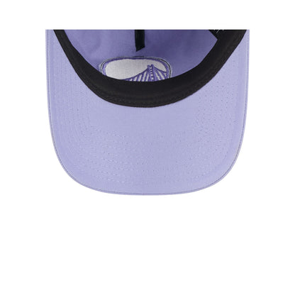 Golden State Warriors Lavender 9TWENTY A-Frame Adjustable Hat
