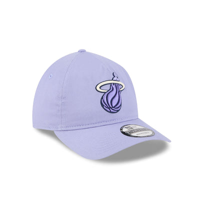 Miami Heat Lavender 9TWENTY A-Frame Adjustable Hat
