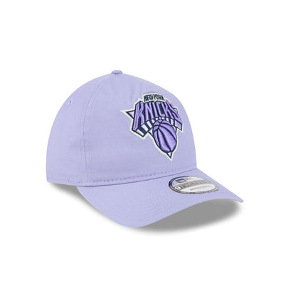 New York Knicks Lavender 9TWENTY A-Frame Adjustable Hat