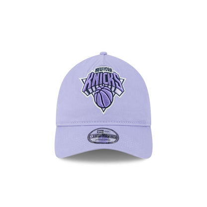 New York Knicks Lavender 9TWENTY A-Frame Adjustable Hat
