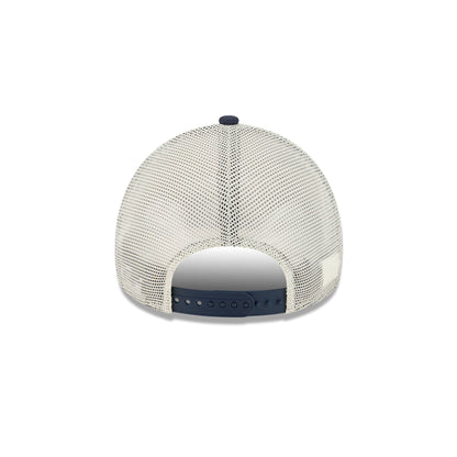 San Antonio Spurs Navy Purple 9FORTY A-Frame Trucker Hat