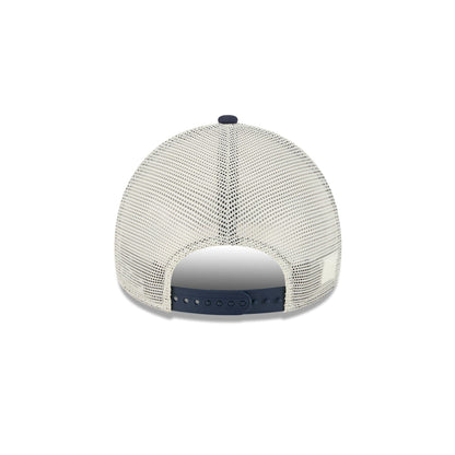 Los Angeles Lakers Navy Purple 9FORTY A-Frame Trucker Hat