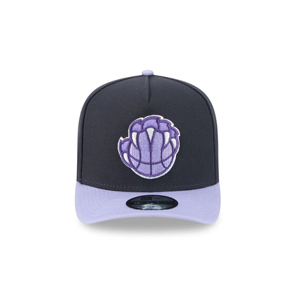 Memphis Grizzlies Navy Lavender 9FIFTY A-Frame Snapback Hat