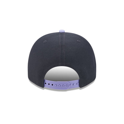 Memphis Grizzlies Navy Lavender 9FIFTY A-Frame Snapback Hat