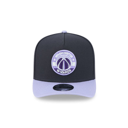 Washington Wizards Navy Lavender 9FIFTY A-Frame Snapback Hat