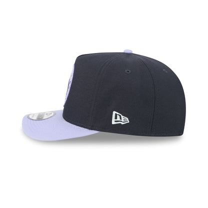 Washington Wizards Navy Lavender 9FIFTY A-Frame Snapback Hat