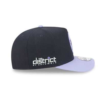 Washington Wizards Navy Lavender 9FIFTY A-Frame Snapback Hat
