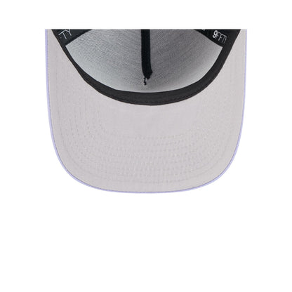 Washington Wizards Navy Lavender 9FIFTY A-Frame Snapback Hat