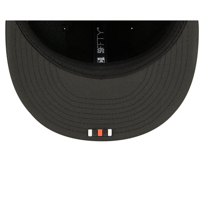 Cincinnati Bengals 2025 Sideline Hot Weather 59FIFTY Fitted Hat