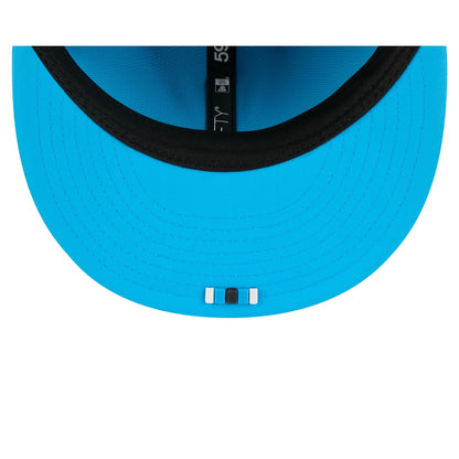 Carolina Panthers 2025 Sideline Hot Weather 59FIFTY Fitted Hat