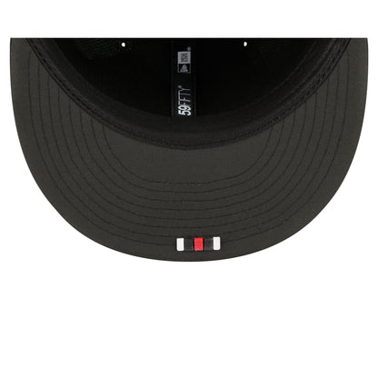 Atlanta Falcons 2025 Sideline Hot Weather 59FIFTY Fitted Hat