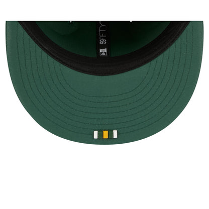 Green Bay Packers 2025 Sideline Hot Weather 59FIFTY Fitted Hat