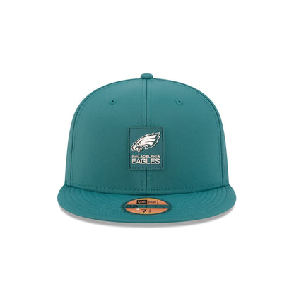 Philadelphia Eagles 2025 Sideline Hot Weather 59FIFTY Fitted Hat