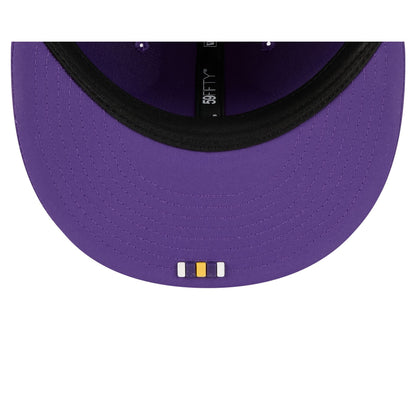 Minnesota Vikings 2025 Sideline Hot Weather 59FIFTY Fitted Hat