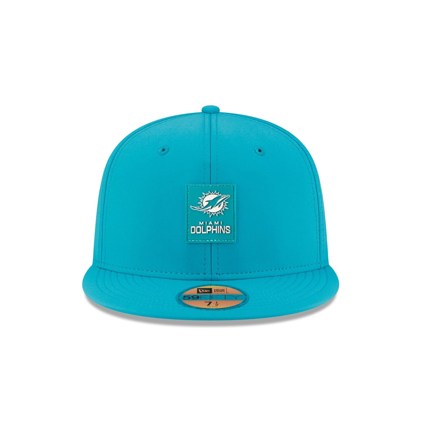 Miami Dolphins 2025 Sideline Hot Weather 59FIFTY Fitted Hat
