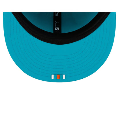 Miami Dolphins 2025 Sideline Hot Weather 59FIFTY Fitted Hat