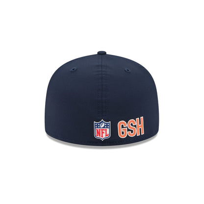 Chicago Bears 2025 Sideline Hot Weather B 59FIFTY Fitted Hat