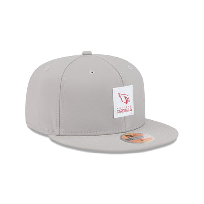 Arizona Cardinals 2025 Sideline Hot Weather Gray 59FIFTY Fitted Hat