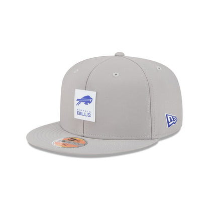 Buffalo Bills 2025 Sideline Hot Weather Gray 59FIFTY Fitted Hat