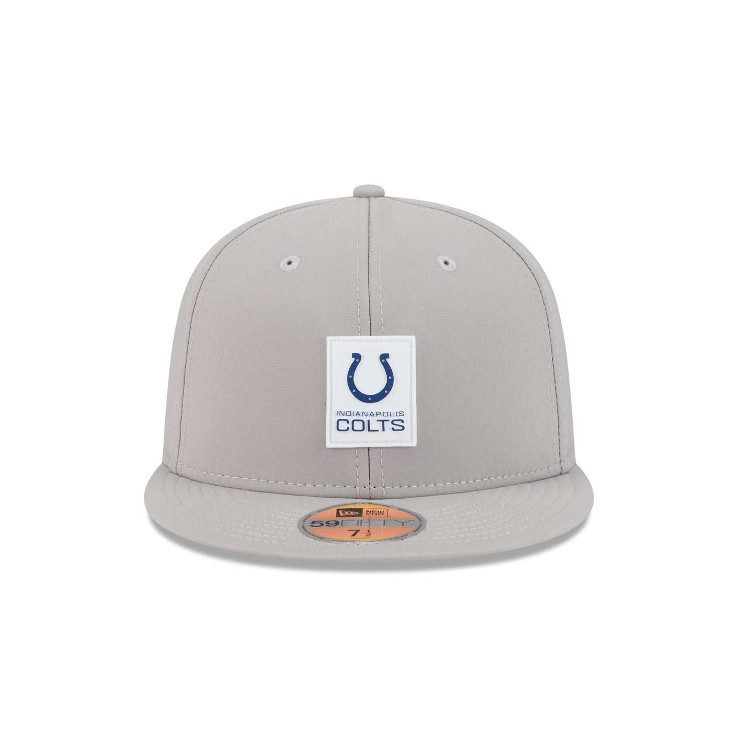 Indianapolis Colts 2025 Sideline Hot Weather Gray 59FIFTY Fitted Hat
