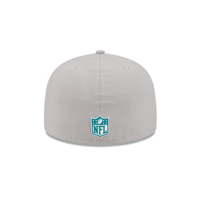 Jacksonville Jaguars 2025 Sideline Hot Weather Gray 59FIFTY Fitted Hat