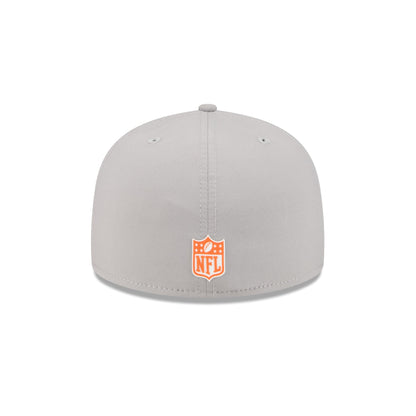 Denver Broncos 2025 Sideline Hot Weather Gray 59FIFTY Fitted Hat