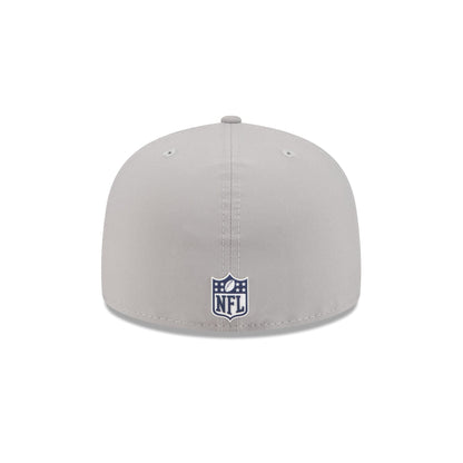 Dallas Cowboys 2025 Sideline Hot Weather Gray 59FIFTY Fitted Hat