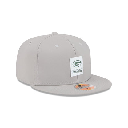 Green Bay Packers 2025 Sideline Hot Weather Gray 59FIFTY Fitted Hat